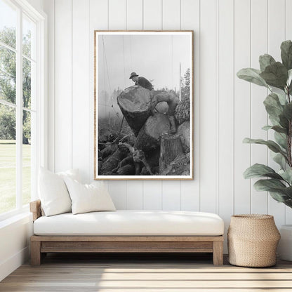 Choker Loop Logging Operation Cowlitz County 1941 - Available at KNOWOL