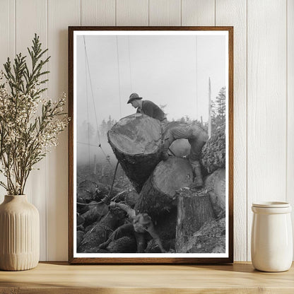 Choker Loop Logging Operation Cowlitz County 1941 - Available at KNOWOL