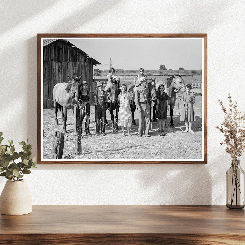 Chris Adolf Family Farming in Yakima Valley 1939 - Available at KNOWOL