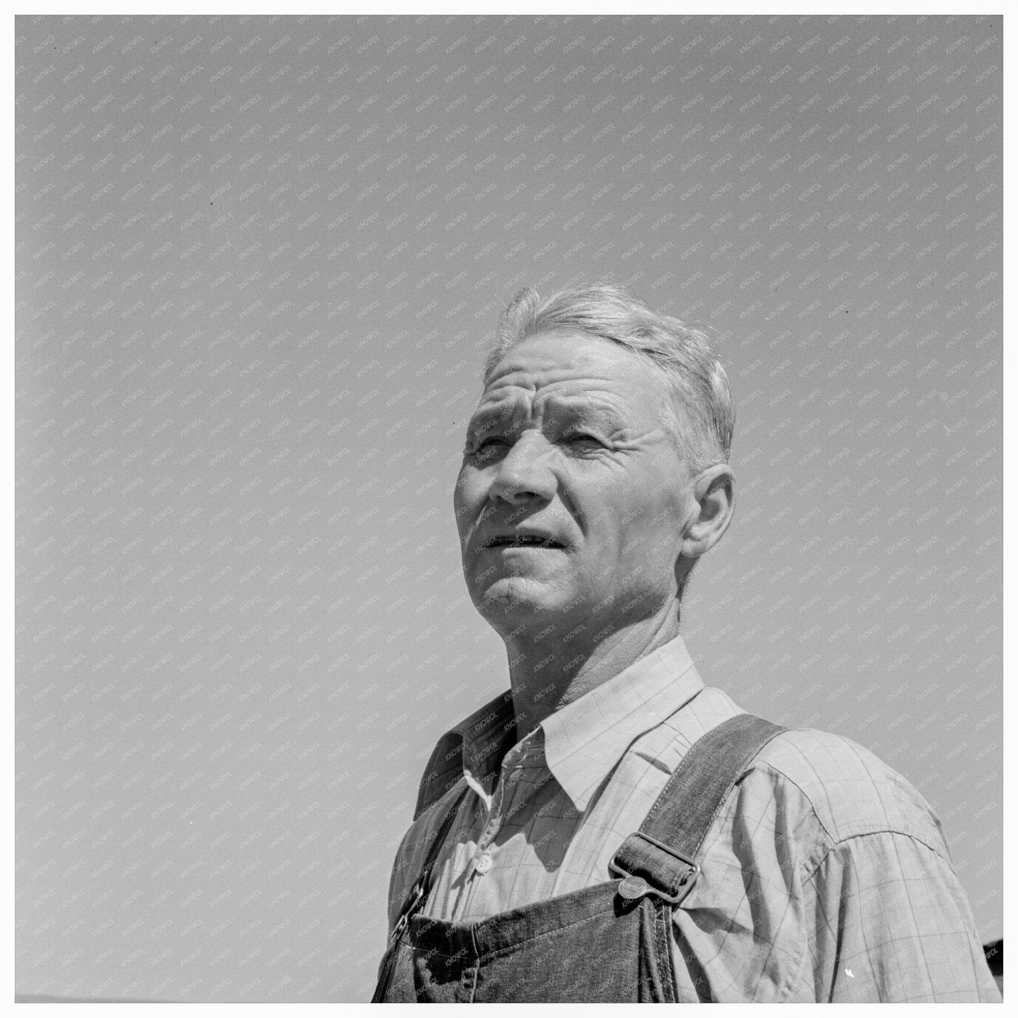 Chris Ament Wheat Farmer Columbia Basin August 1939 - Available at KNOWOL