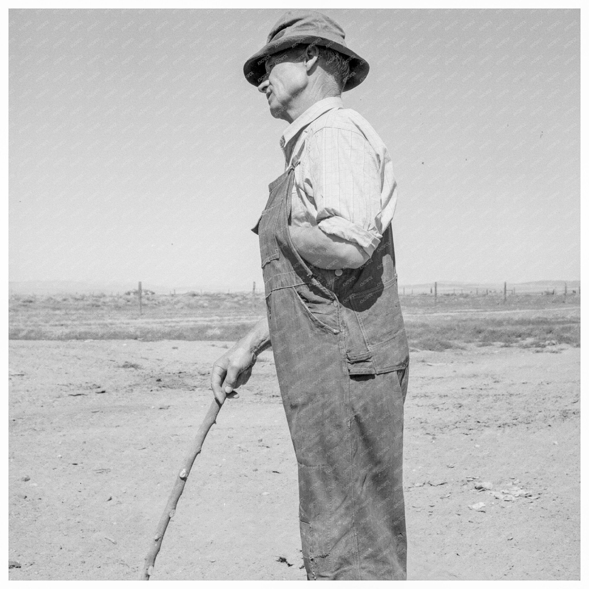 Chris Ament Wheat Farmer Grant County 1939 - Available at KNOWOL