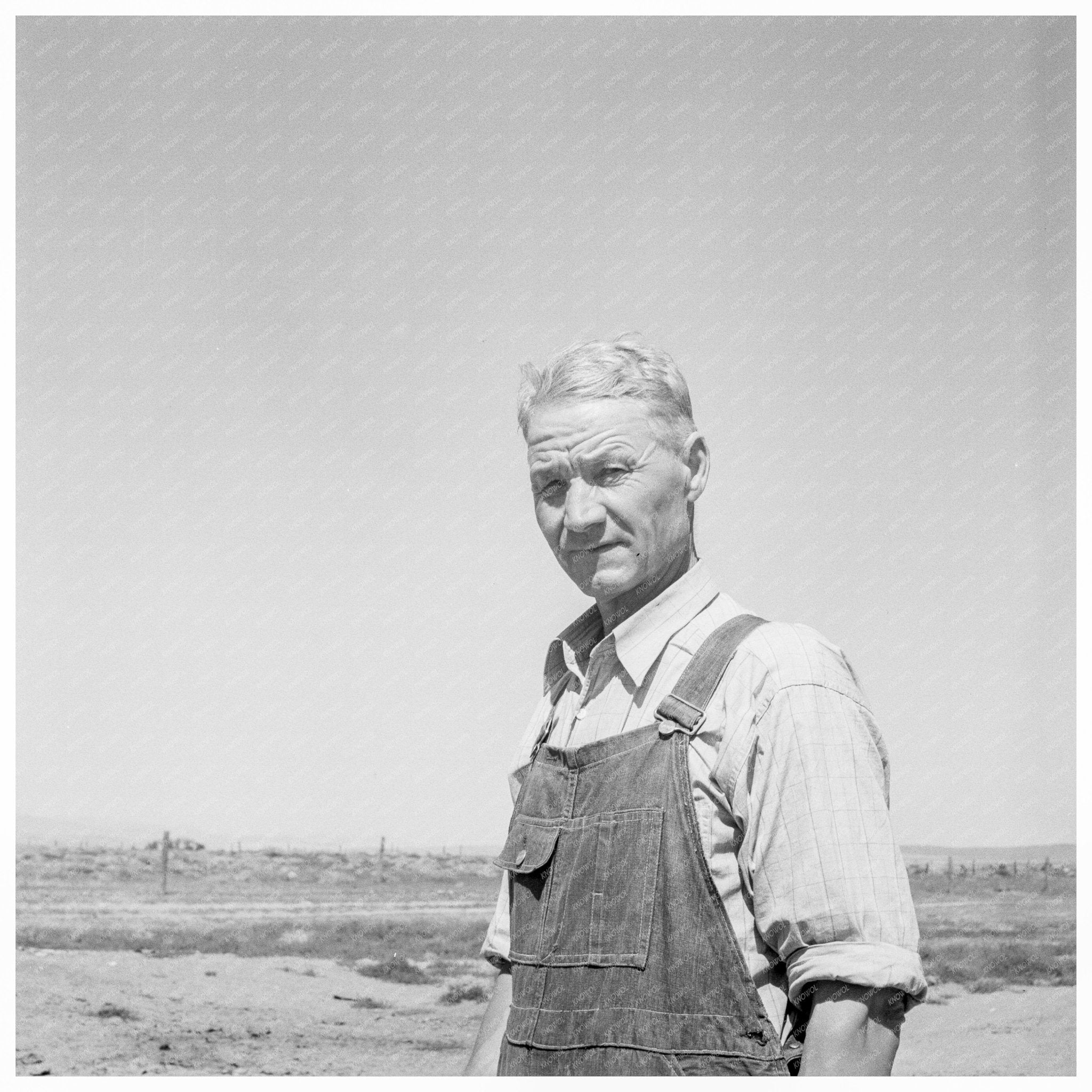 Chris Ament Wheat Farmer Grant County Washington 1939 - Available at KNOWOL