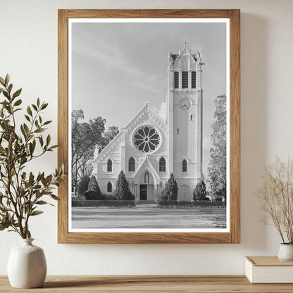 Church in Reserve Louisiana September 1938 - Available at KNOWOL