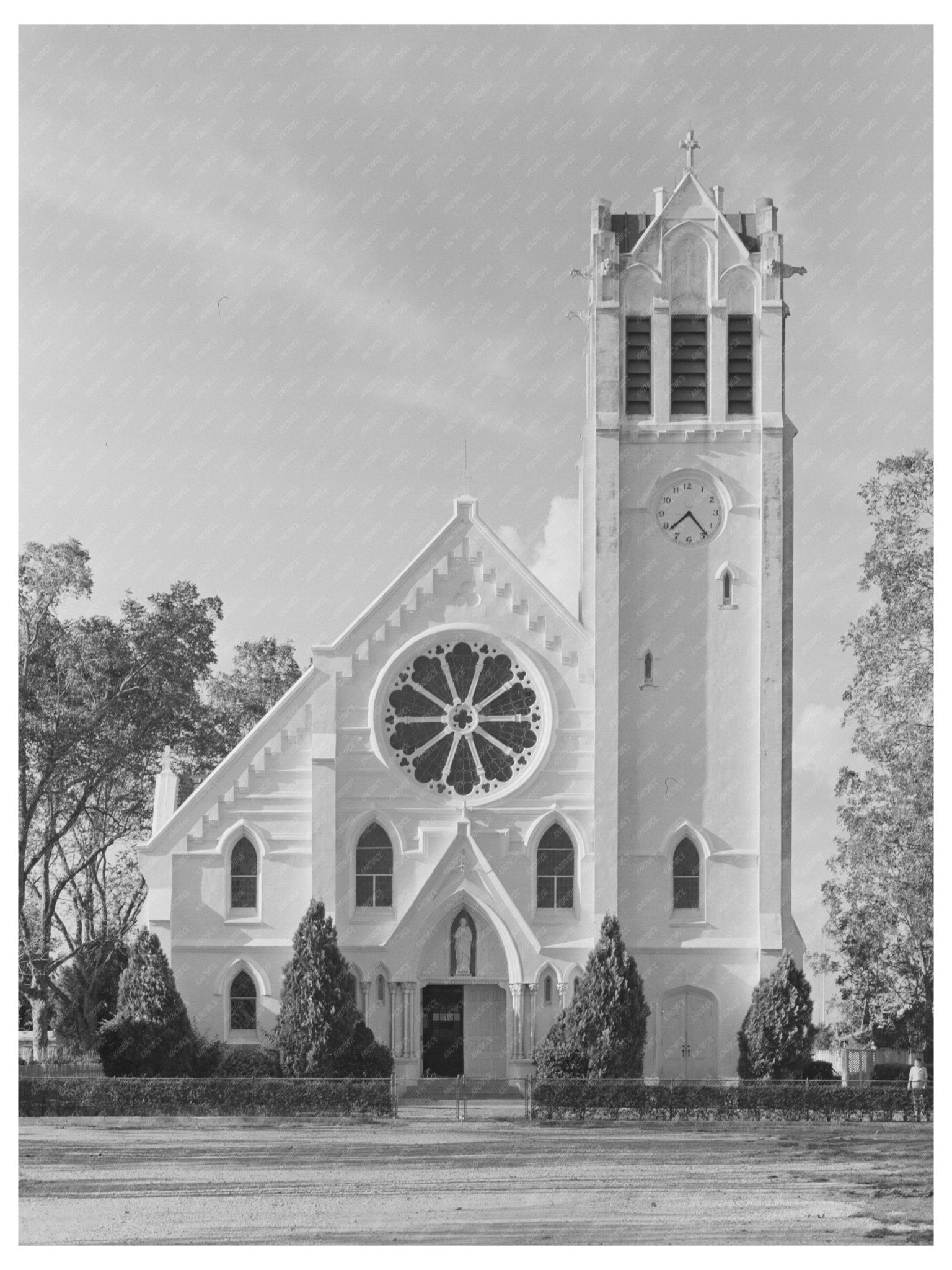Church in Reserve Louisiana September 1938 - Available at KNOWOL