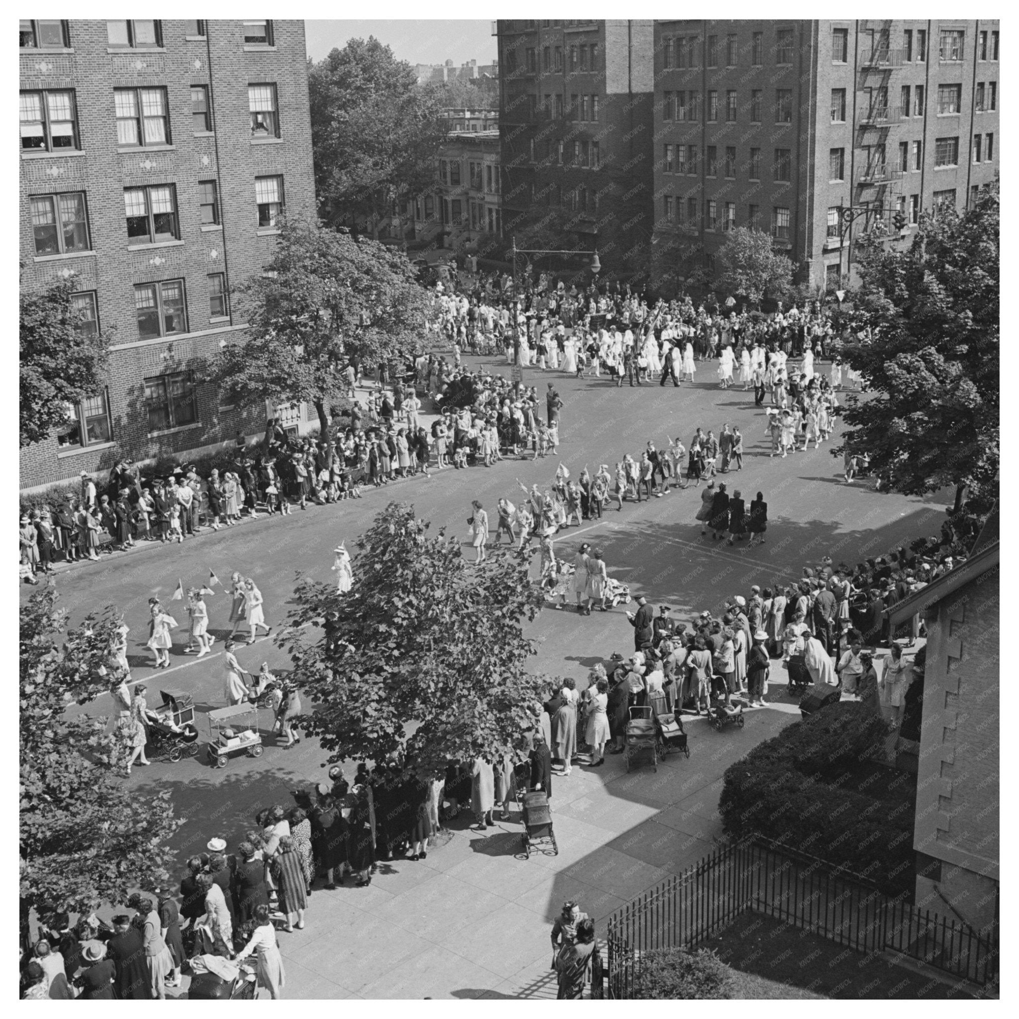 Church of the Good Shepherd Anniversary Day Parade 1944 - Available at KNOWOL