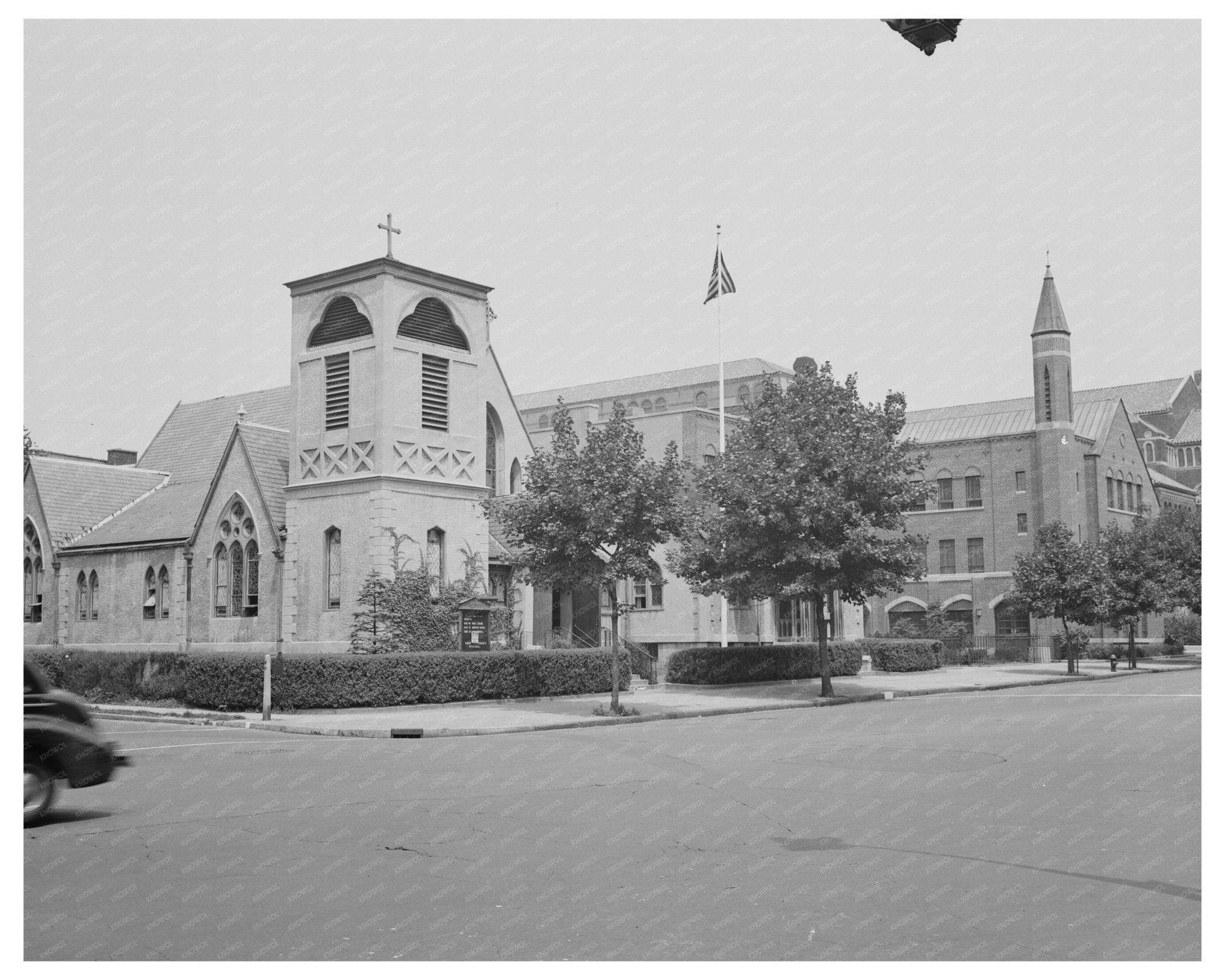 Church of the Good Shepherd Brooklyn June 1944 Vintage Photo - Available at KNOWOL