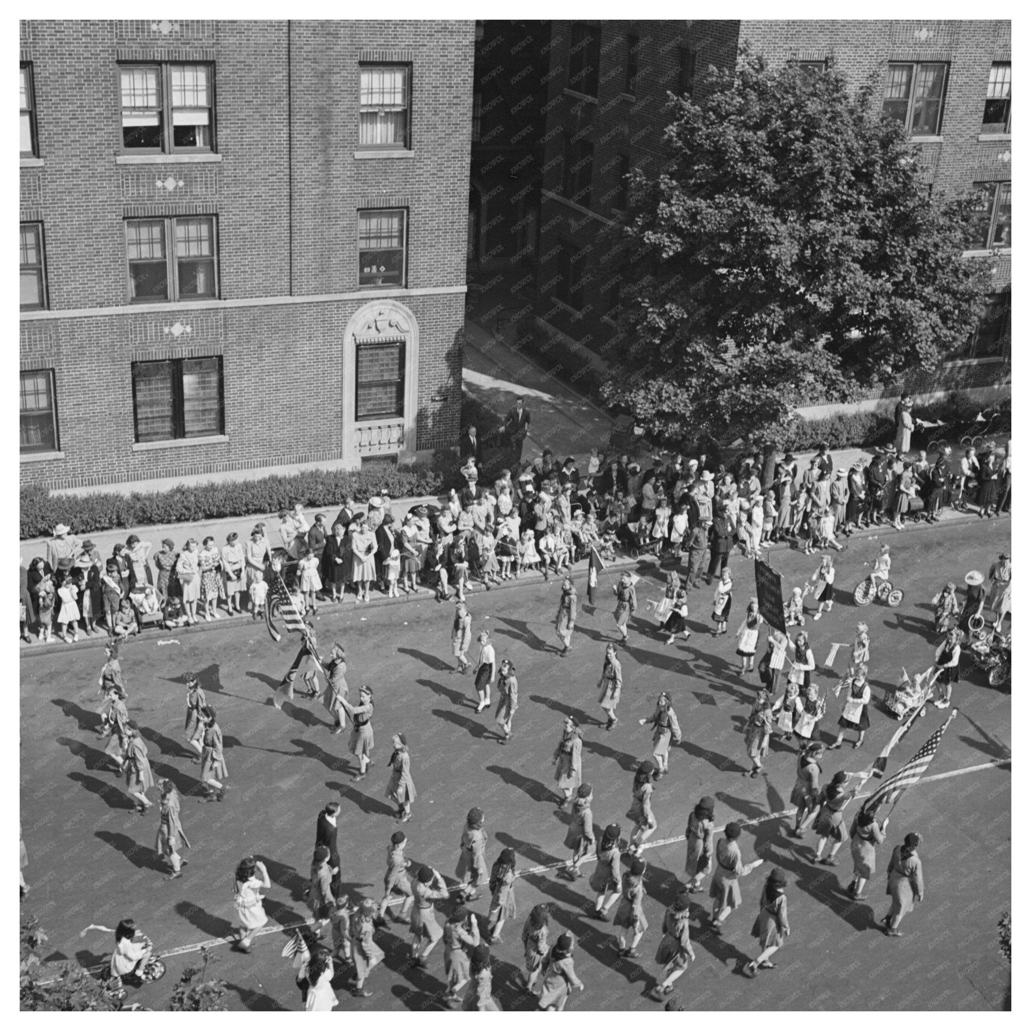 Church of the Good Shepherd Sunday School Parade 1944 - Available at KNOWOL