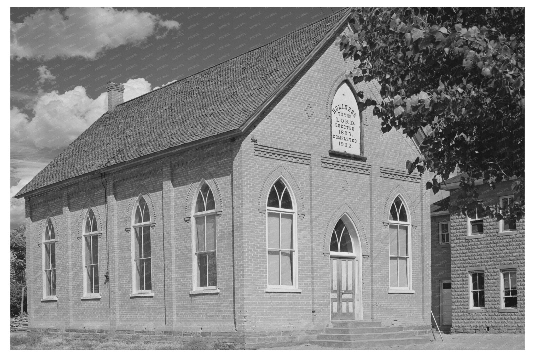 Church of the Latter Day Saints Santa Clara Utah 1940 - Available at KNOWOL