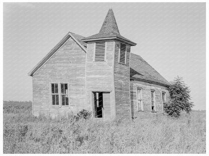 Church on Aldridge Plantation Mississippi July 1937 - Available at KNOWOL