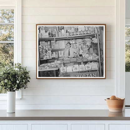 Cigar Stand in Gonzales Texas March 1939 Vintage Photo - Available at KNOWOL