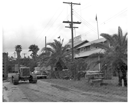 Circus Dismantled for WWII Plant in De Land Florida 1942 - Available at KNOWOL