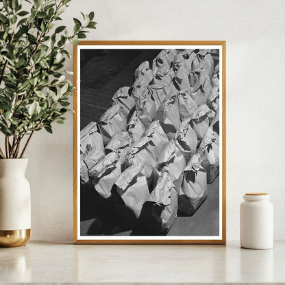 Civilian Conservation Corps Camp Lunches for Japanese - Americans 1942 - Available at KNOWOL