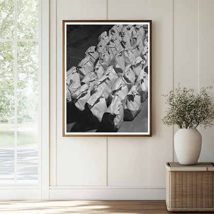 Civilian Conservation Corps Camp Lunches for Japanese - Americans 1942 - Available at KNOWOL