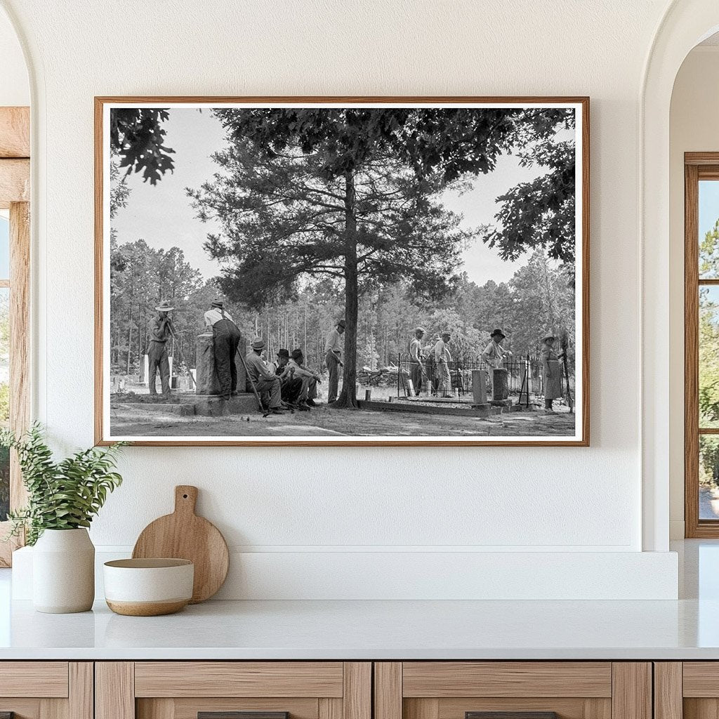 Cleansing Day at Wheeleys Church North Carolina July 1939 - Available at KNOWOL