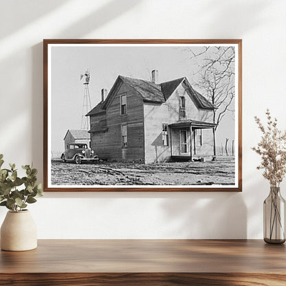 Clifford Rowe Farmhouse Benton County Indiana 1937 - Available at KNOWOL