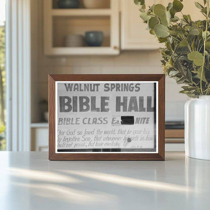 Clifton Texas Sign November 1939 Vintage Photograph - Available at KNOWOL