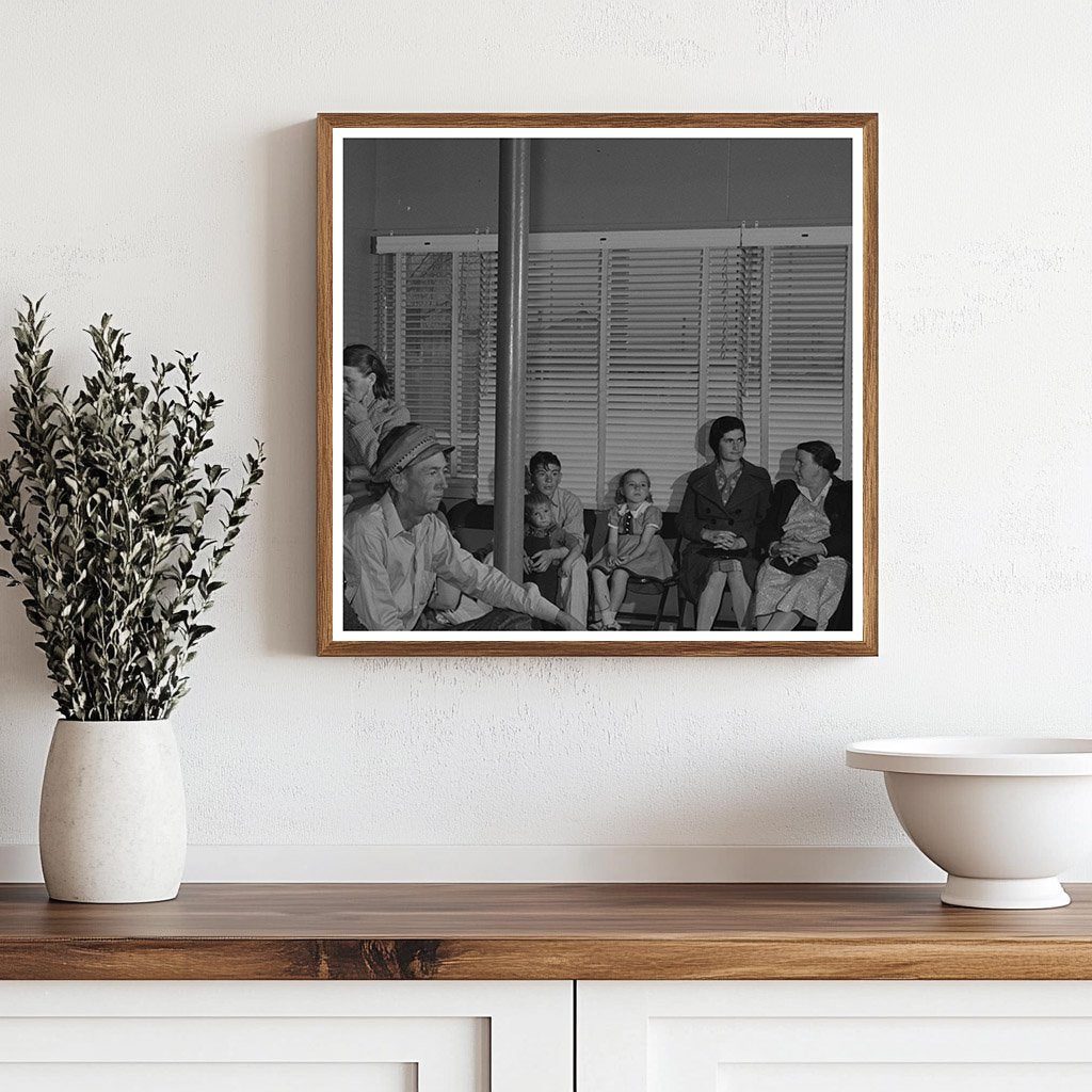 Clinic Waiting Room for Farm Workers in Arizona 1942 - Available at KNOWOL