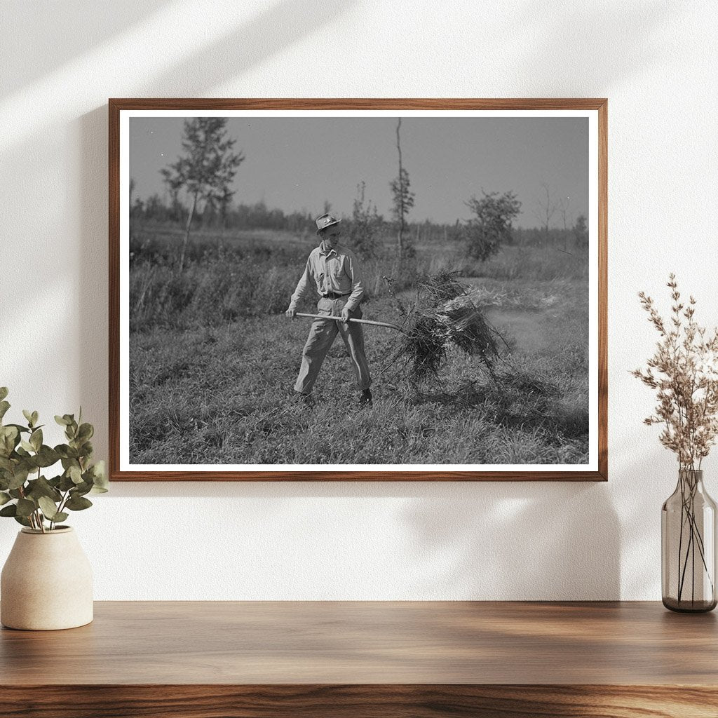 Clover Burning Near Littlefork Minnesota September 1937 - Available at KNOWOL