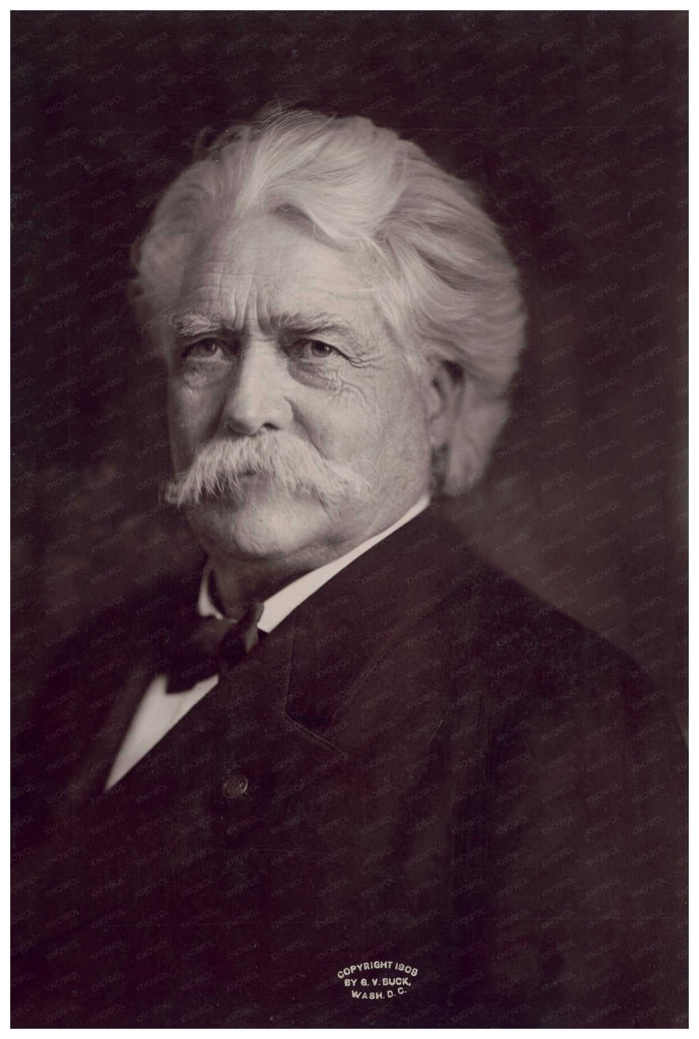 Col. John A. Joyce Vintage Portrait 1908 Vintage Image - Available at KNOWOL