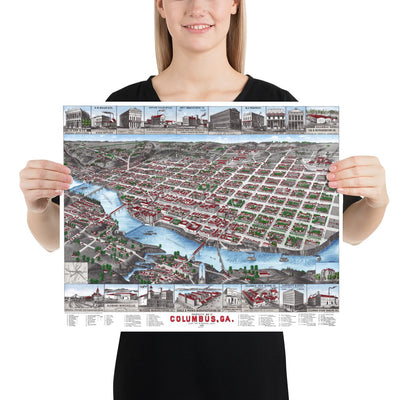 Columbus, GA 1886 - Available at KNOWOL