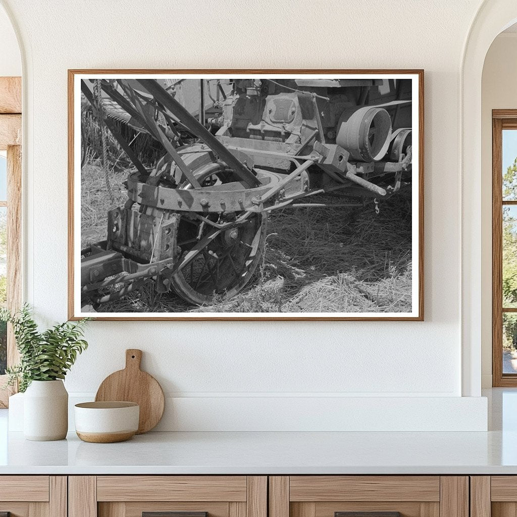 Combine Front Wheel Construction Walla Walla County 1941 - Available at KNOWOL