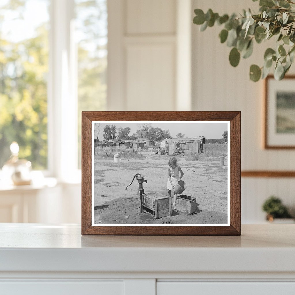 Communal Well Supply for Families in Oklahoma City 1939 - Available at KNOWOL