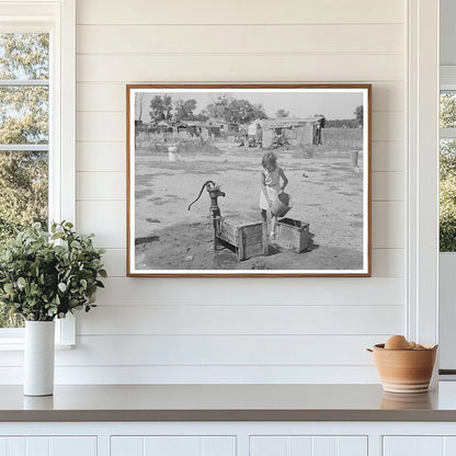 Communal Well Supply for Families in Oklahoma City 1939 - Available at KNOWOL