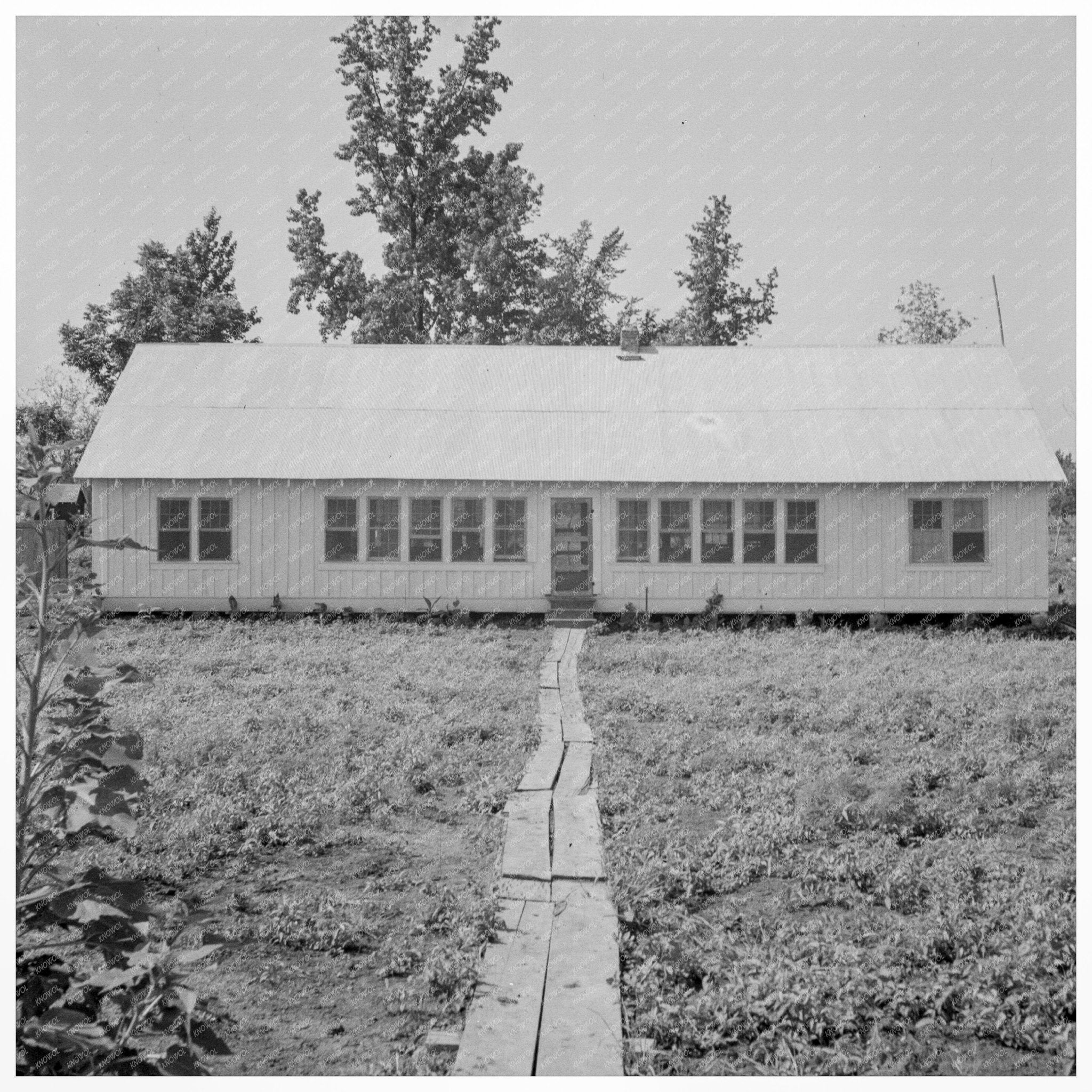 Community House at Delta Cooperative Farm 1937 - Available at KNOWOL