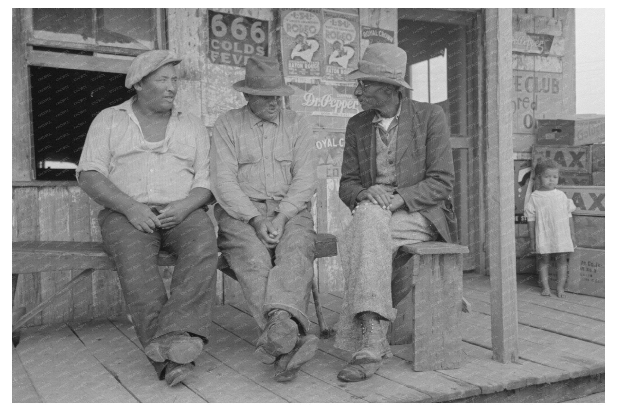 Community Life in Jeanerette Louisiana 1938 - Available at KNOWOL