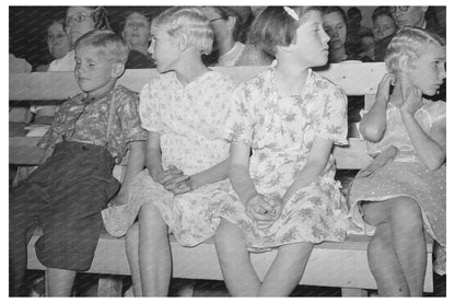 Community Singing Event in Pie Town New Mexico 1940 - Available at KNOWOL