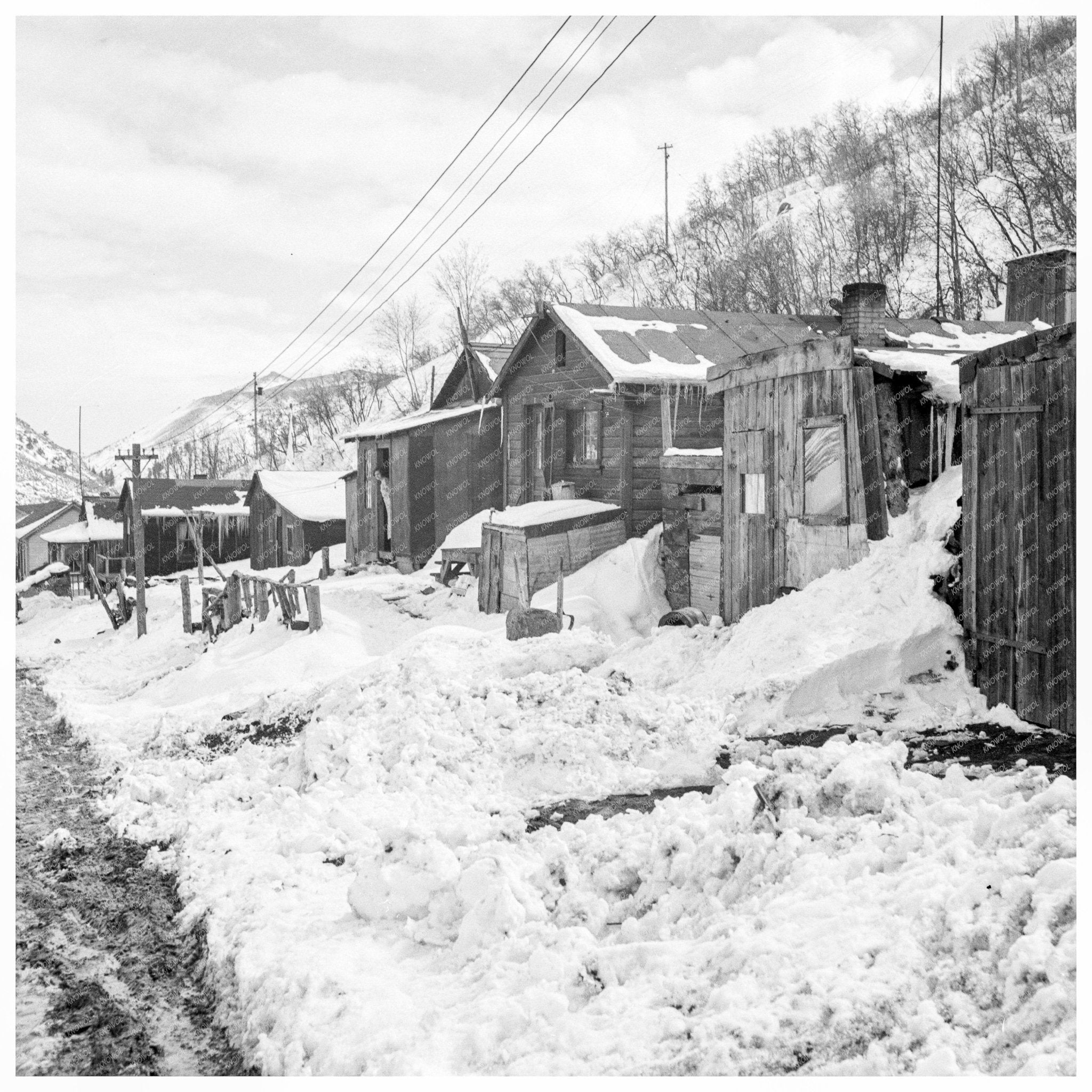 Company Housing in Price Utah March 1936 - Available at KNOWOL