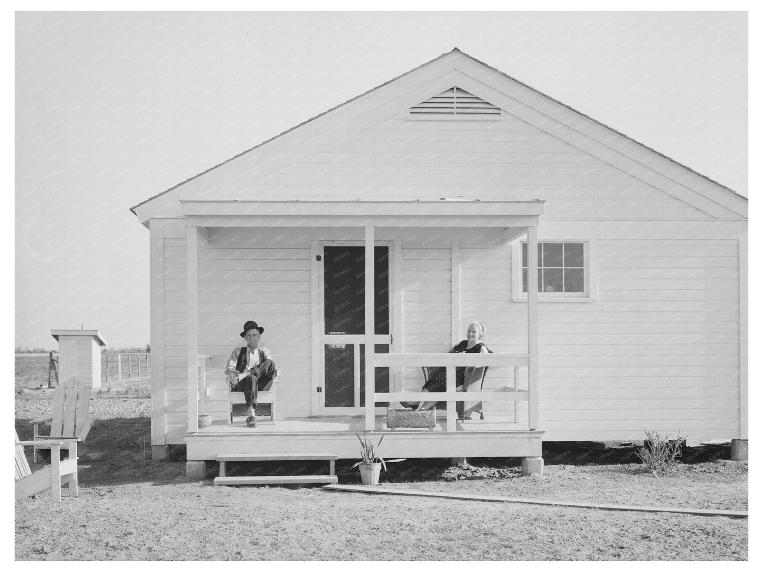Completed Farm Unit La Forge Missouri May 1938 - Available at KNOWOL