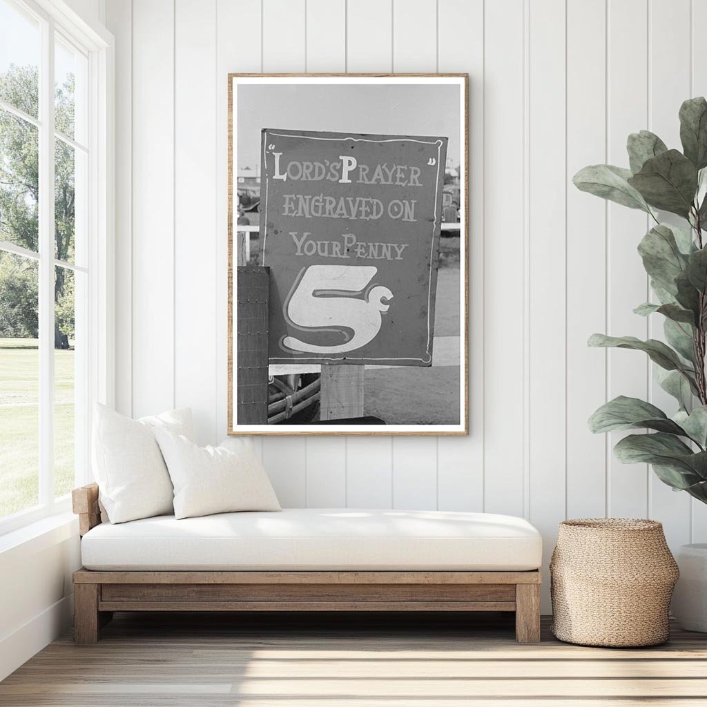 Concessioners Sign at Louisiana State Fair 1938 - Available at KNOWOL