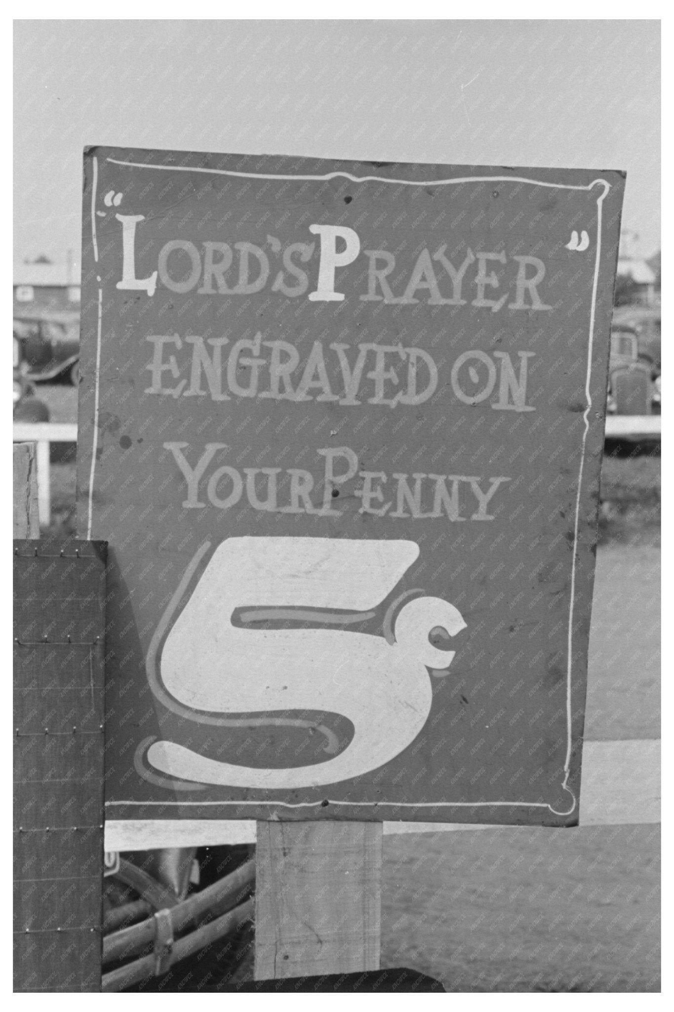 Concessioners Sign at Louisiana State Fair 1938 - Available at KNOWOL