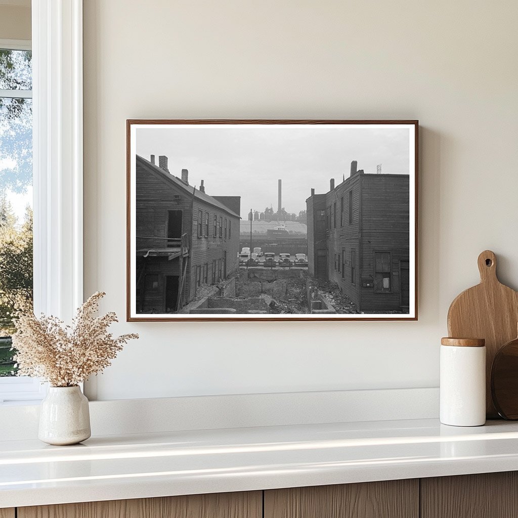 Condemned Houses in Chicago April 1941 - Available at KNOWOL