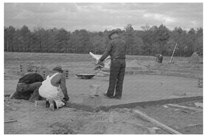 Construction Activities in Jersey Homesteads 1936 - Available at KNOWOL