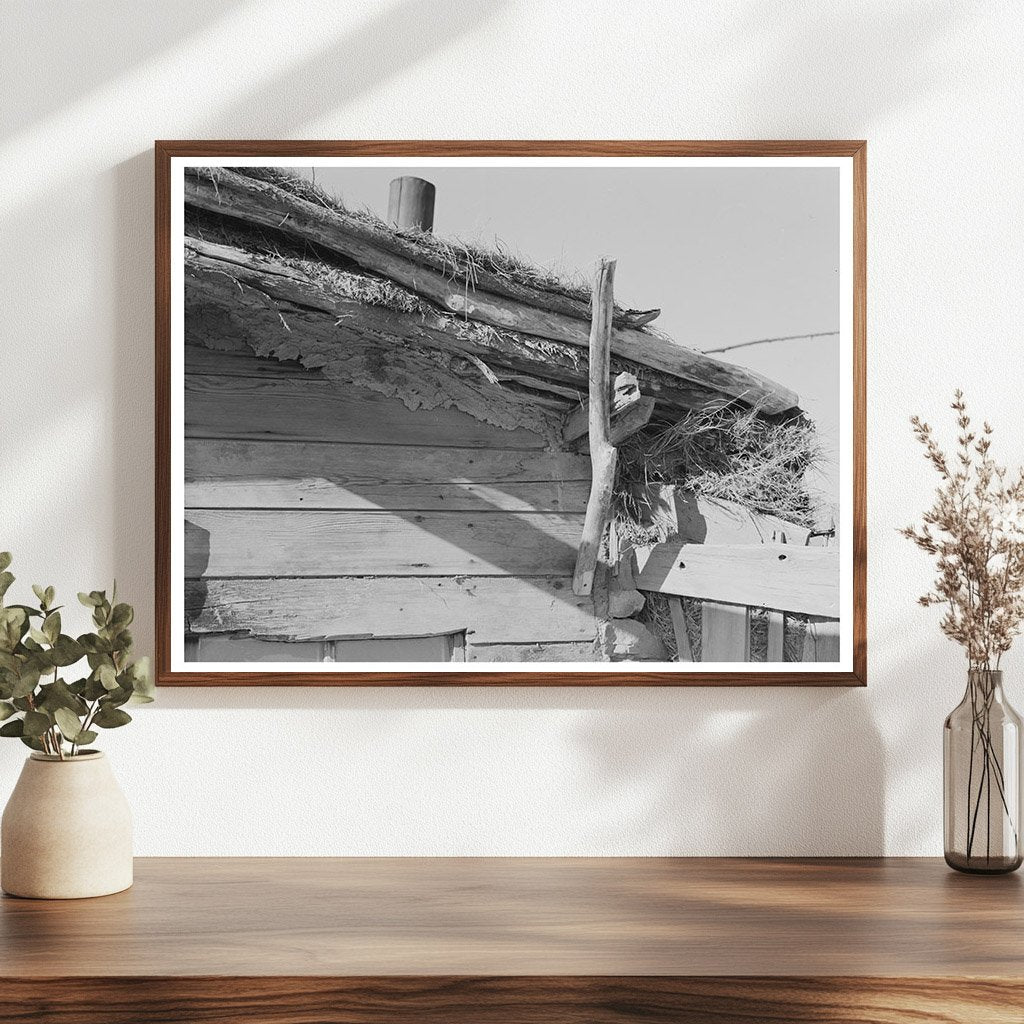 Construction of Elmer Thompsons Shack Montana 1937 - Available at KNOWOL