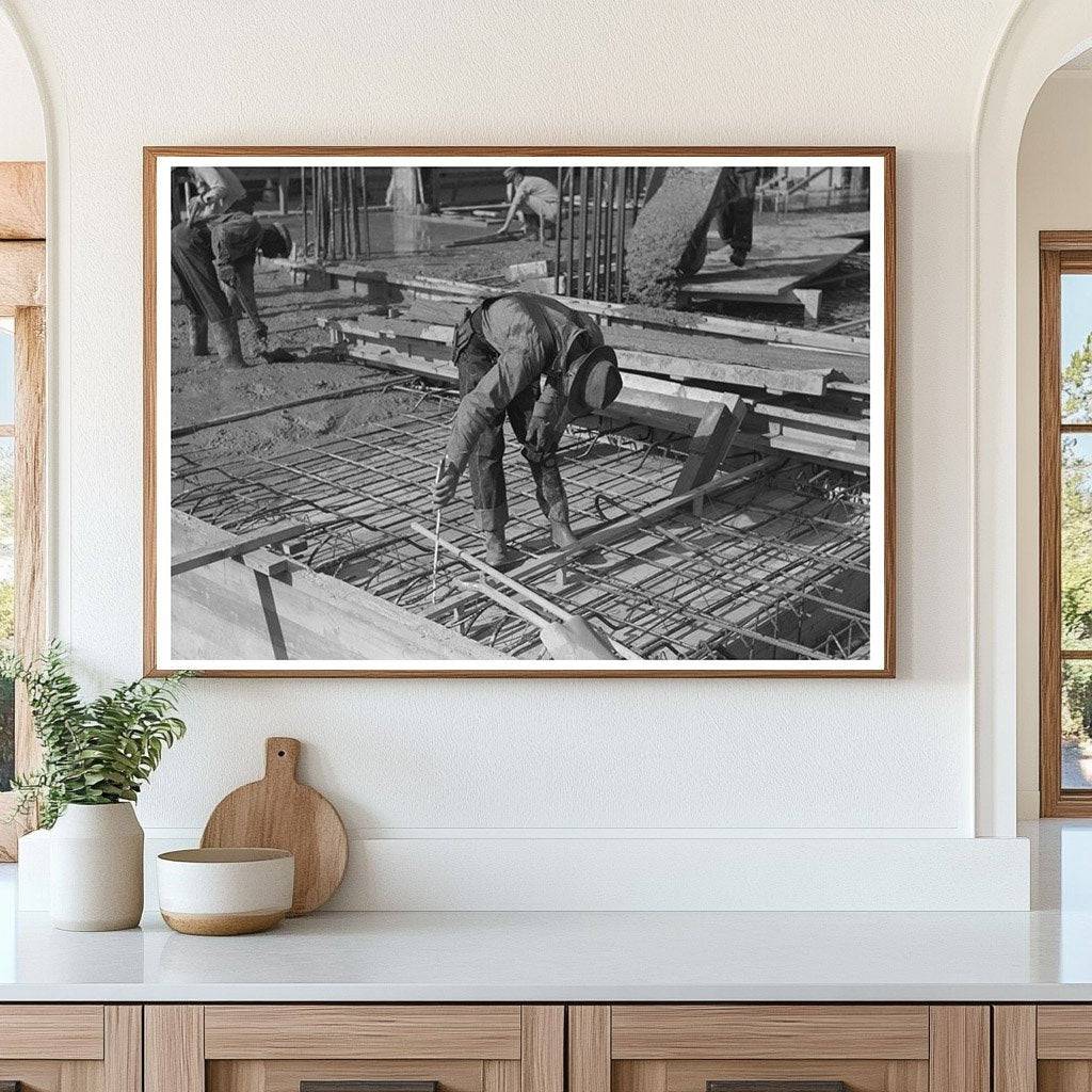 Construction Work in Corpus Christi Texas March 1940 - Available at KNOWOL