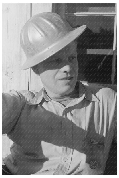 Construction Worker at Shasta Dam California December 1940 - Available at KNOWOL
