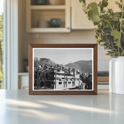 Construction Workers at Shasta Dam December 1940 - Available at KNOWOL