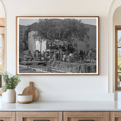 Construction Workers in Corpus Christi Texas March 1940 - Available at KNOWOL