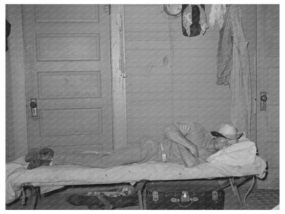Cook at SMS Ranch Texas May 1939 Resting After Dinner - Available at KNOWOL