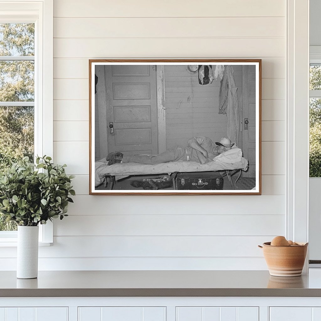 Cook at SMS Ranch Texas May 1939 Resting After Dinner - Available at KNOWOL