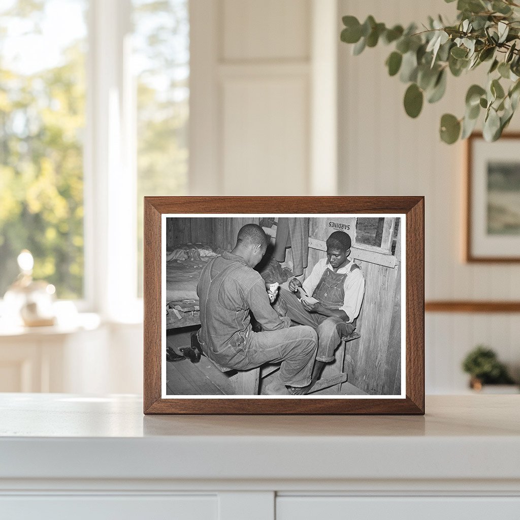 Coon - Can Game in Bunkhouse April 1939 Louisiana - Available at KNOWOL