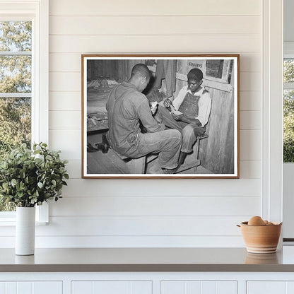 Coon - Can Game in Bunkhouse April 1939 Louisiana - Available at KNOWOL