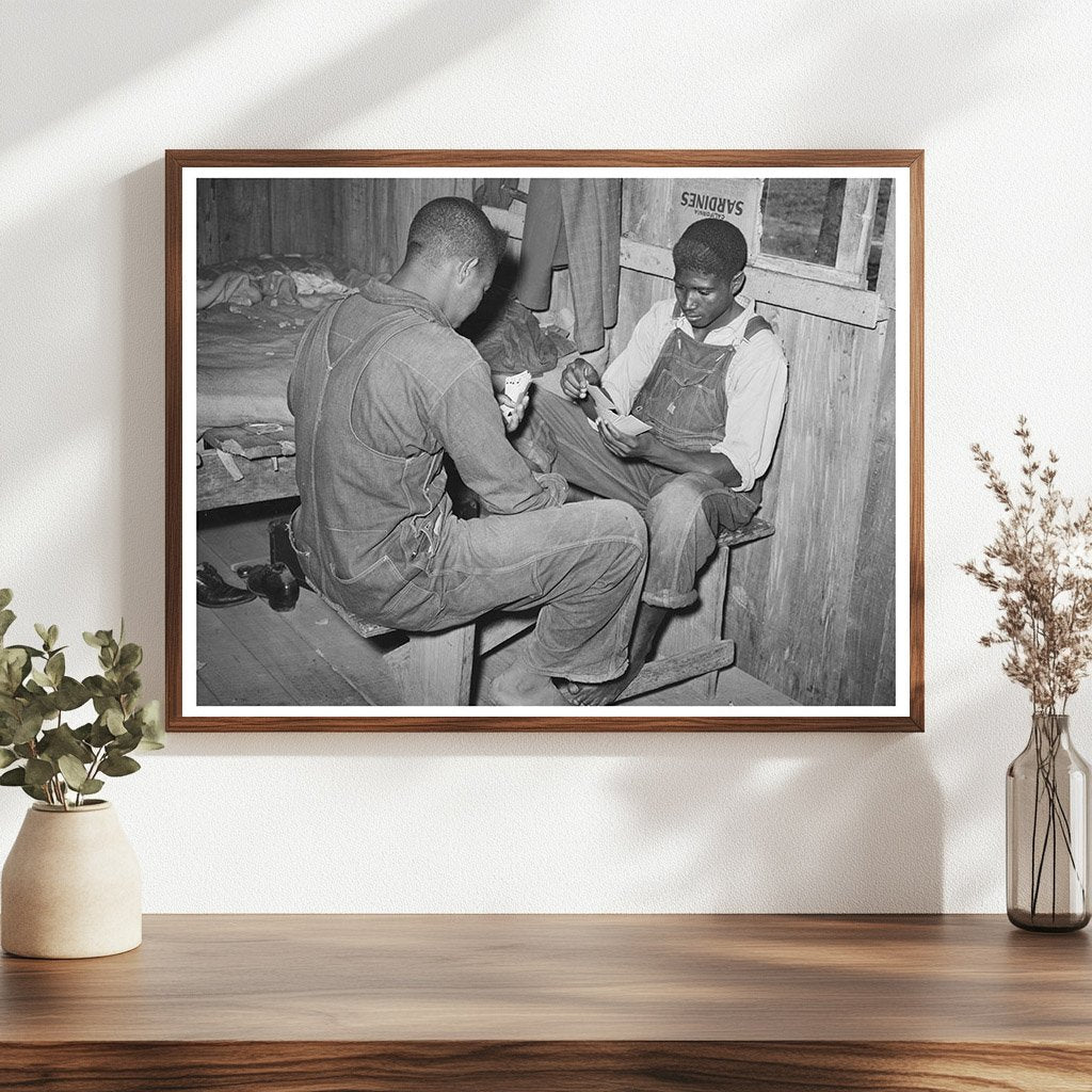 Coon - Can Game in Bunkhouse April 1939 Louisiana - Available at KNOWOL
