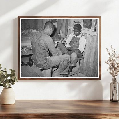 Coon - Can Game in Bunkhouse April 1939 Louisiana - Available at KNOWOL