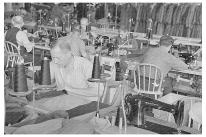 Cooperative Garment Factory Interior Hightstown 1936 - Available at KNOWOL