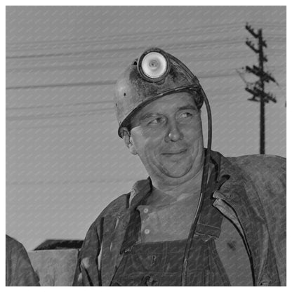 Copper Miner at Anaconda Copper Mine Butte Montana 1942 - Available at KNOWOL