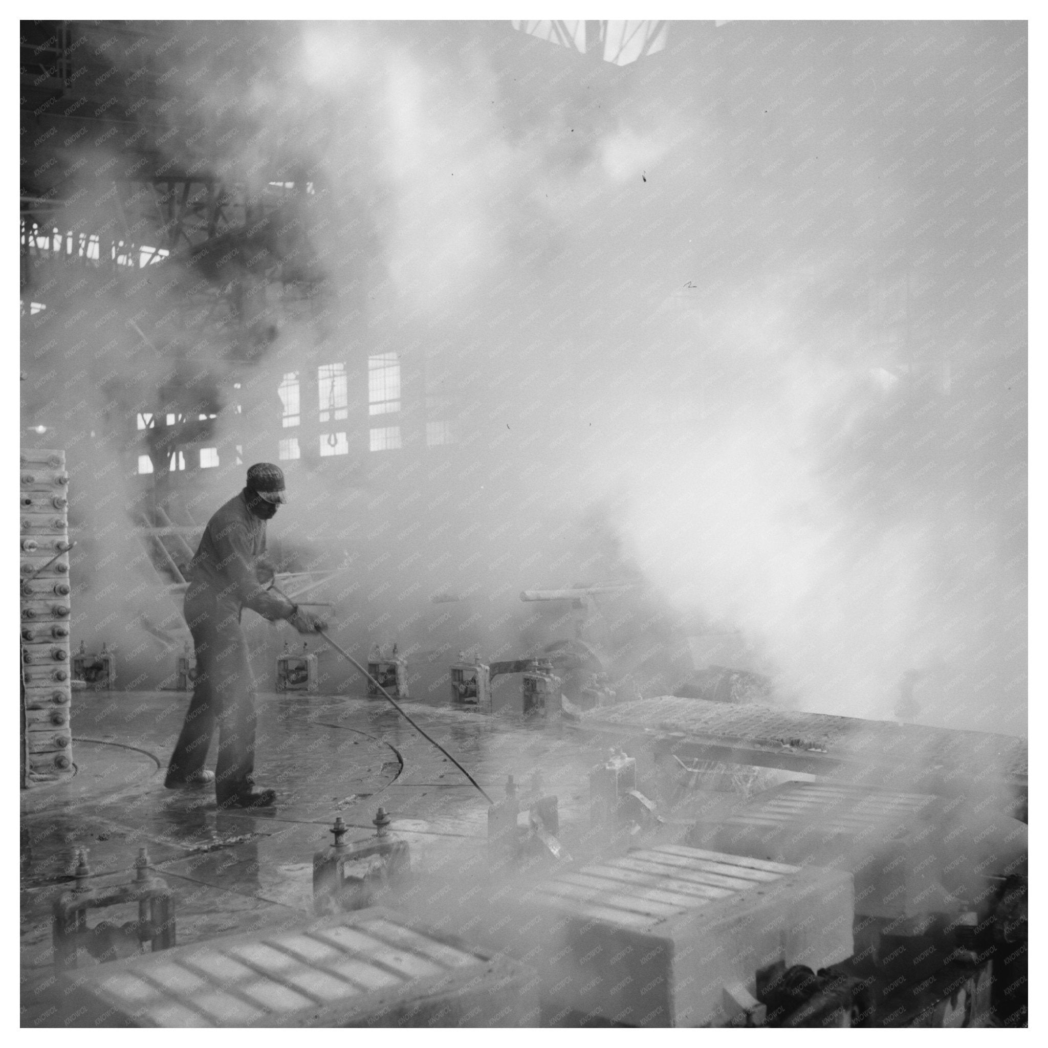 Copper Production at Phelps - Dodge Plant El Paso 1943 - Available at KNOWOL